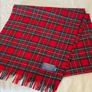 Pendleton Plaid Wool Scarf